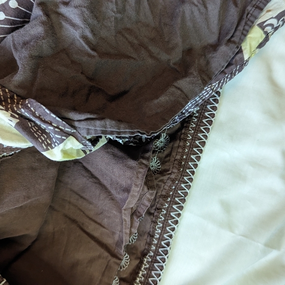 2 Old Navy sz 8/10 pretty brown cotton children's sundresses VGUC - Picture 6 of 7